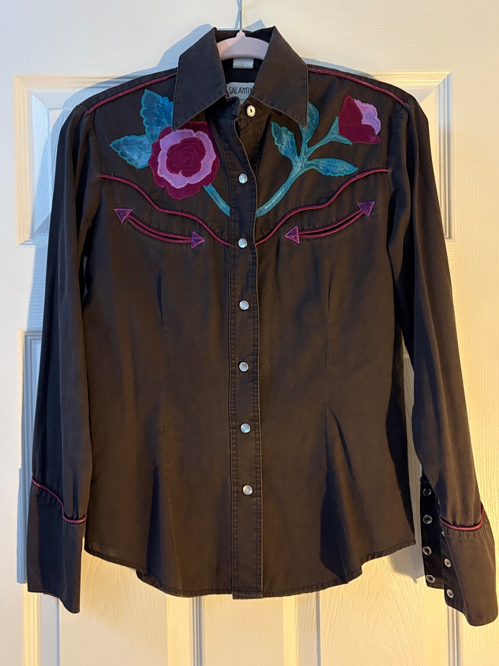 Beautifully Detailed Button Down Shirt - Picture 2 of 5